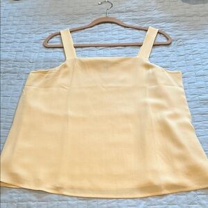 Eileen Fisher yellow tank Sleeveless Top